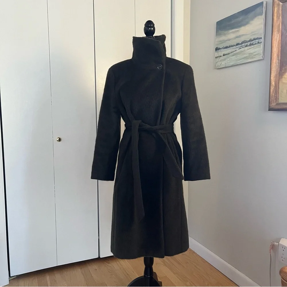 Max Mara Alpaca Belted Coat - Picture 2 of 15